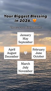 Read Caption 💌 ✨ January • May • September 2026 brings a major life upgrade for you. Something you’ve been manifesting silently finally shows up: success, confidence, and recognition. A wish you almost gave up on comes true. 🧡 Comment “UPGRADE” to claim. ✨ April • August • December Love and emotional healing dominate your 2026. A stable connection enters (or deepens) and replaces past confusion. You’ll finally feel chosen, secure, and valued. 🧡 Comment “LOVE” to claim. ✨ February • June • Oct