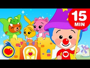 🐥 Plim Plim ♫ CARTOONS for Kids ♫ Full Episodes ♫ The Friendship Kingdom (15+ Min)