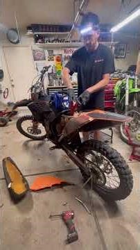 2009 ktm 450 inspection! Part 1