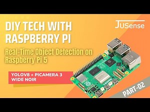 Real-Time Object Detection on Raspberry Pi 5 | YOLOv8 + PiCamera 3 Wide NoIR