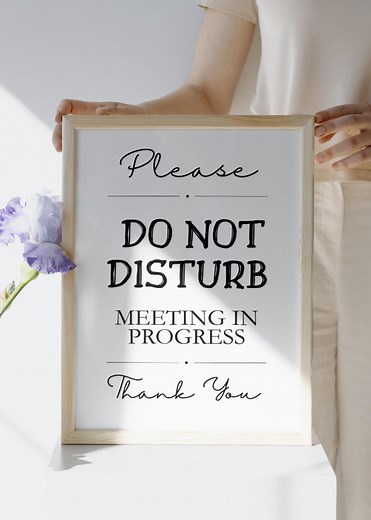 Do Not Disturb Printable Sign – Printable Poster for Home or Dorm - Etsy Canada