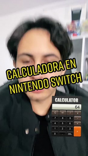 Calculadora en Nintendo Switch
