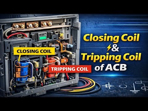 Closing Coil & Tripping Coil of ACB Explained | Working, Wiring & Purpose