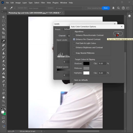 How to clear green fade on the image in Photoshop | Photoshop tips and tricks