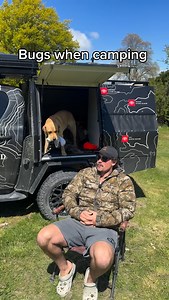 Just when you thinking camping is a good idea… wait for the bugs. #camping #campinglifestyle #campinglife #hikingadventures #outdoors #skit | The Weekend Mish