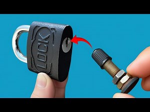 Tips To Troubleshoot And Open Any Lock Without A Key 😱!!