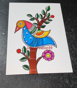 439K views · 493 reactions | Bird Madhubani Painting Tutorial #madhubani #jalis_creation59 | Jali's Creation 59 | Facebook