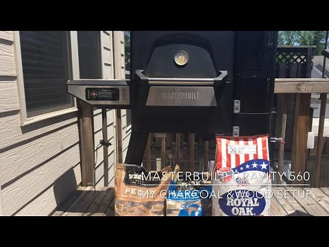 Masterbuilt Gravity 560 - My Charcoal & Wood Setup for Good Smoke