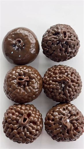 Let’s squish 6 chocolate balls 🍫 #stressball #asmr #satisfying #chocolate #relaxing #crunchy #diy | Jolislime