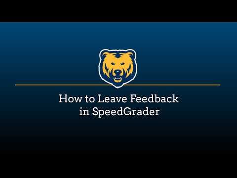 How to Leave Feedback in SpeedGrader