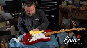 2.5K views · 47 reactions | Legendary luthier John Carruthers will show you the best way to clean your electric guitar. | Elixir Strings | Facebook