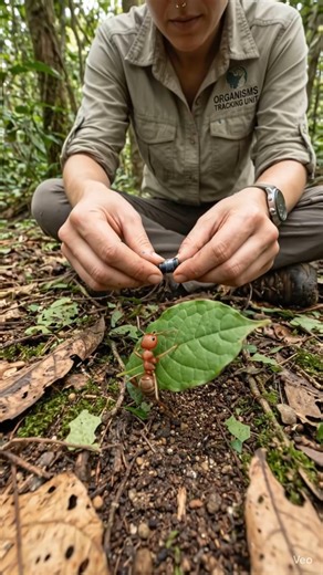 POV: You’re Riding a Leafcutter Ant Inside Its Underground City 🐜