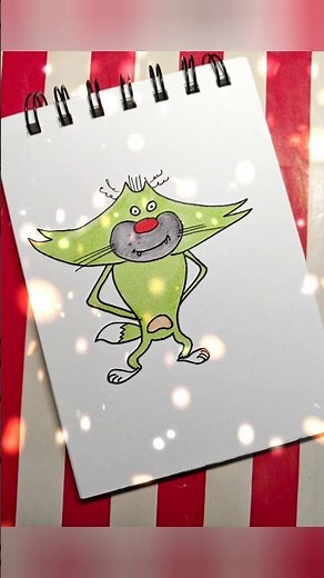 oggy and cockroaches drawing #drawing #oggy #viral #kids #fun #cartoon #shorts