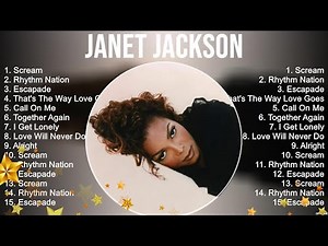 Janet Jackson Greatest Hits ~ The Best Of Janet Jackson ~ Top 10 Pop Artists of All Time