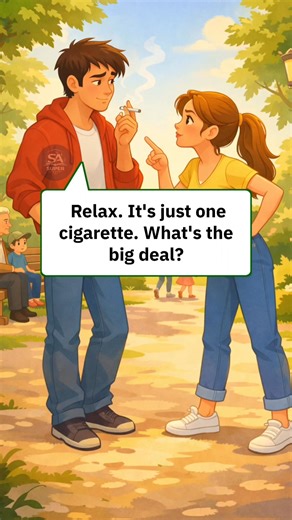 How to Make Someone Stop Smoking in Public | Practice English #learnenglishdaily #conversation #dialogue | Super Academy