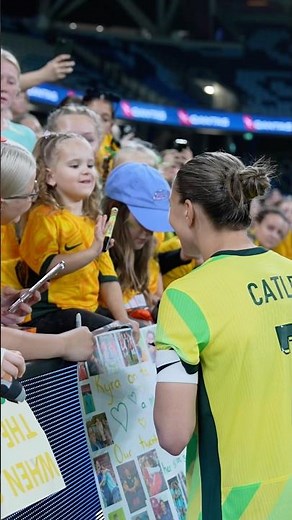 Your reminder that Tillies' games are better live 💚💛#Matildas