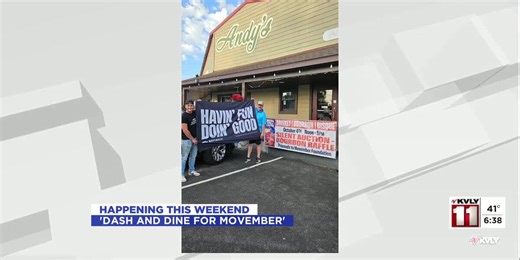 Valley Today KVLY - VOD - Dash and Dine event for Movember