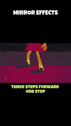 One step foward, two steps back Song Sponsored by Mirror 2023 Effects