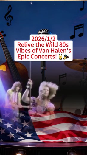 Relive the Wild 80s Vibes of Van Halen's Epic Concerts! 🤘🎉 #rockmusic #VanHalen #80sNostalgia #foryou #fyp #rock #tiktok #rockclassic #80smusic #eddievanhalen