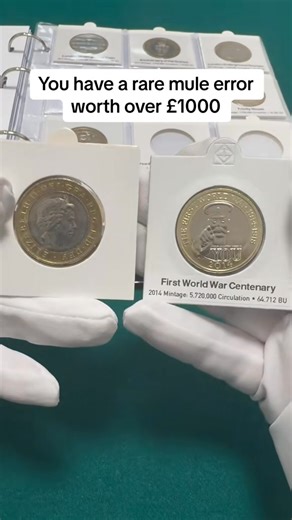 25K views · 135 reactions | Check this coin for a rare error worth a fortune! #rarecoin #coincollectinguk #errorcoin #fortune | CoinCollectingWizard | Facebook