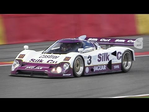 1990 Jaguar XJR-12 Group C - V12 Engine Sound at Spa Classic 2017