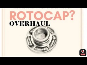 How do they do.. How to overhaul Rotocap of generator cylinder head...