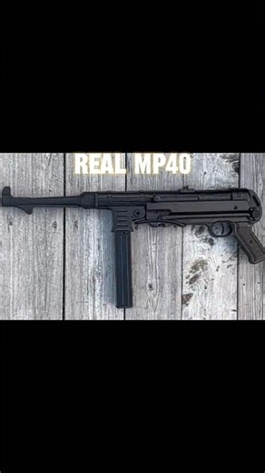 Game MP40 vs Real MP40 🔫 Which one is best? 🔥😱 #freefier #ffshorts #mp40king