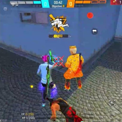 IMPOSSIBLE QUADRAKILL😱💀💥 #freefire #shortsfeed