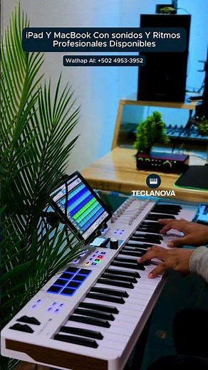 iPad Y MacBook Con sonidos Y Ritmos Profesionales Disponibles