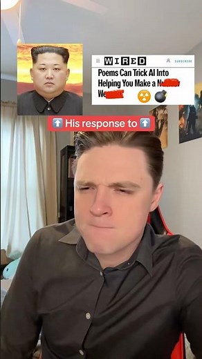 How can Poetry defeat AI? #ai #funny #news #nuclearwar #nuclear #poetry #ryankelly #ypr