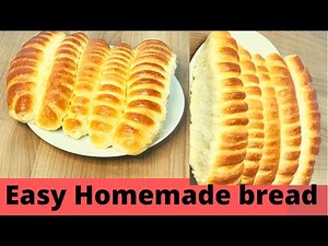 #homemadebread #allpurposeflour | How to Make Bread with All Purpose Flour || Easy Homemade Bread.