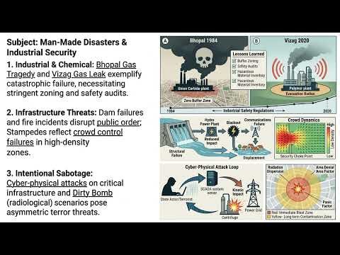 Disaster Management & Security Implications | India Internal Security