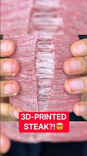 Would You Eat 3D-Printed Steak?
