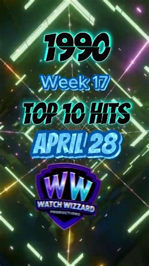 Top 10 Hits April 28 1990 #nostalgia #90smusic #throwback