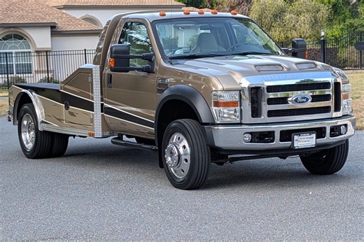 7,500-Mile 2008 Ford F-550 Super Duty XLT Power Stroke Dually Hauler