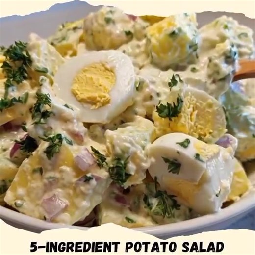 Mediterranean 5- Ingredient Potato Salad Ingredients Base: 1 ½ lbs waxy potatoes (baby potatoes or Yukon Gold), scrubbed and halved Dressing (Vinaigrette-style): | Mediterranean Diet & Recipes For Beginners
