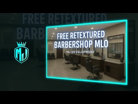 [FREE] 💈 Retextured Barbershop MLO | Clean Floors, Modern Chairs & Fresh Look | MJ DEVELOPMENT
