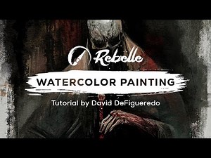 Combine Rebelle Watercolors, Express Oils, and Impasto Brushes for Perfect Textures