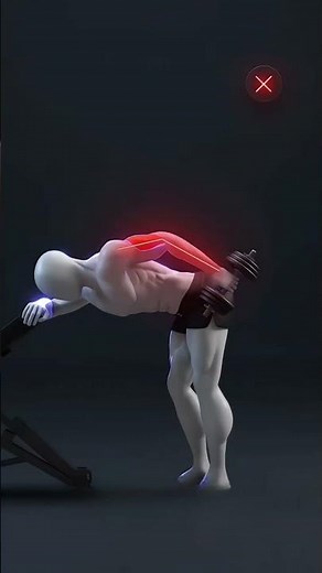 Build Bigger Triceps Fast | Dumbbell Tricep Kickback Tutorial 💪