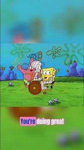 SpongeBob & Patrick Cheer On Squidward's Jellyfishing Adventure! #shorts