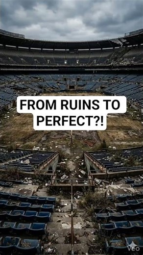 This Stadium Was Abandoned… Now It’s Perfect 😱 #shorts