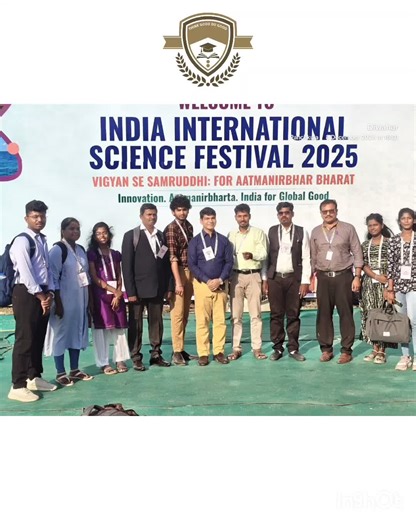 Jesus Christ Arts and Science College | Our II B.Sc Computer Science students, Ramya and Anitha, participated in the India International Science Fest 2025, held in Punjab, gaining... | Instagram