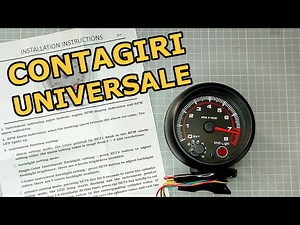 Contagiri Universale - Strumenti Aggiuntivi sul Cruscotto del Rascal - parte 2