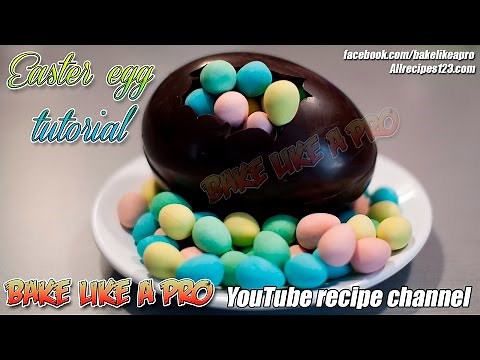 How To Make A Chocolate Easter Egg Filled With Cadbury Chocolate Mini Eggs