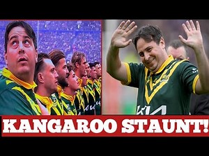 🚨Pitch Invader CRASHES Kangaroos Anthem&Links Arms with Munster!😱Jarvo 69 Stuns Australia in Ashes!