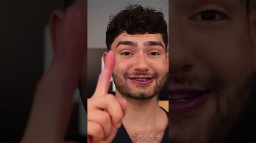 Finger toothbrush! #shorts