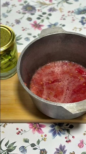 The Best Pickled Hot Peppers in Tomato Sauce 🌶️ | Easy Winter Canning Recipe
