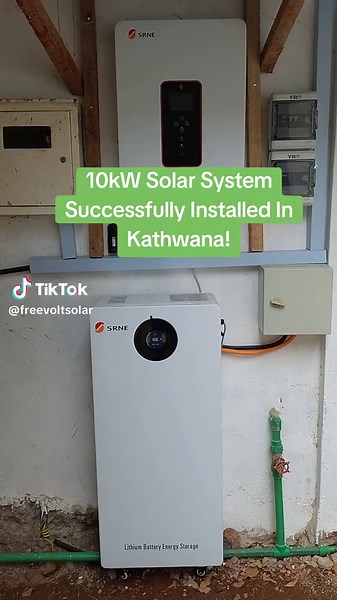 10kW Solar System Successfully Installed In Kathwana!