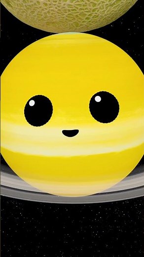 FRUIT PLANET 🍏🪐🌎🔭🍋 | Planet SIZE | Mercury Venus Earth Mars Jupiter Saturn Uranus Neptune #atoyday