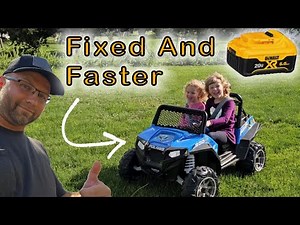 The Best Way To Upgrade A 12-volt Power Wheels For Your Kids